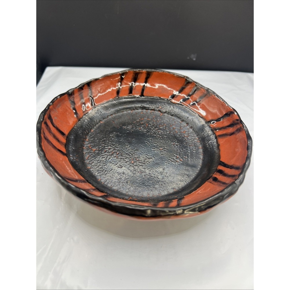 Vintage 1971 Sanibel Island Florida Studio Art Pottery Bowl Signed K Mid Century